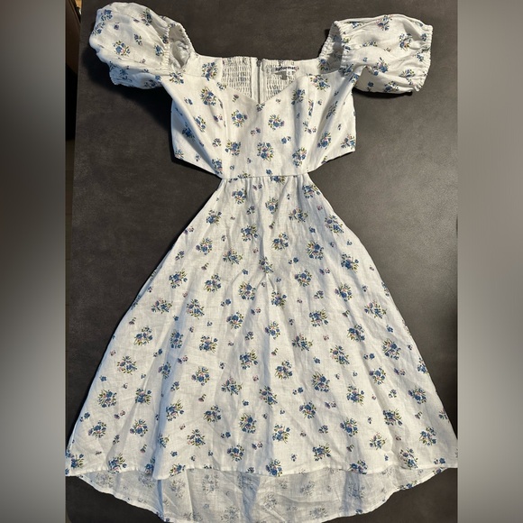 Reformation Emilia Linen Mini Dress - Picture 2 of 3